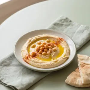 Humus tabağı