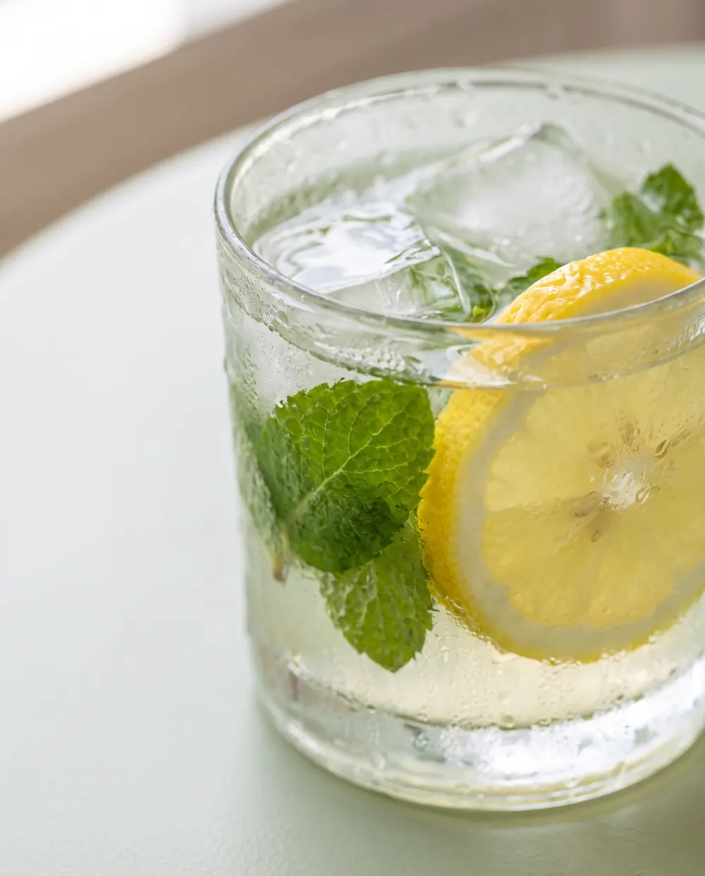 Ev yapımı limonata, yakın çekim