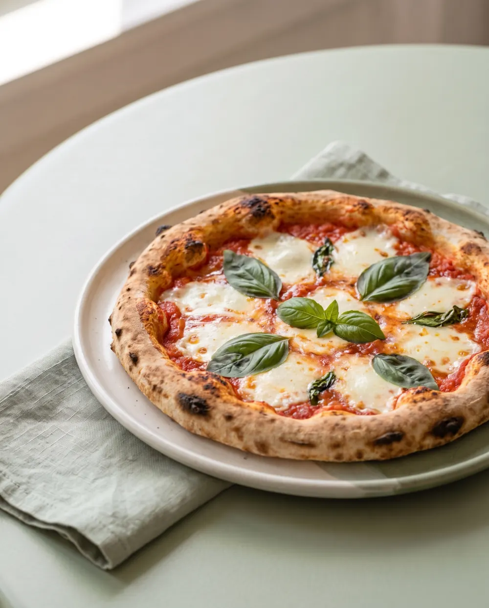 Margherita pizza