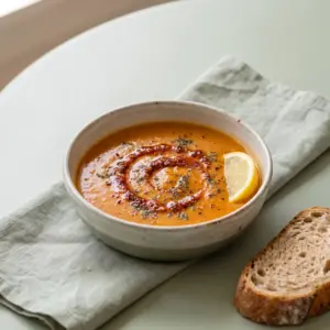 Mercimek çorbası