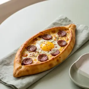 Sucuklu pide